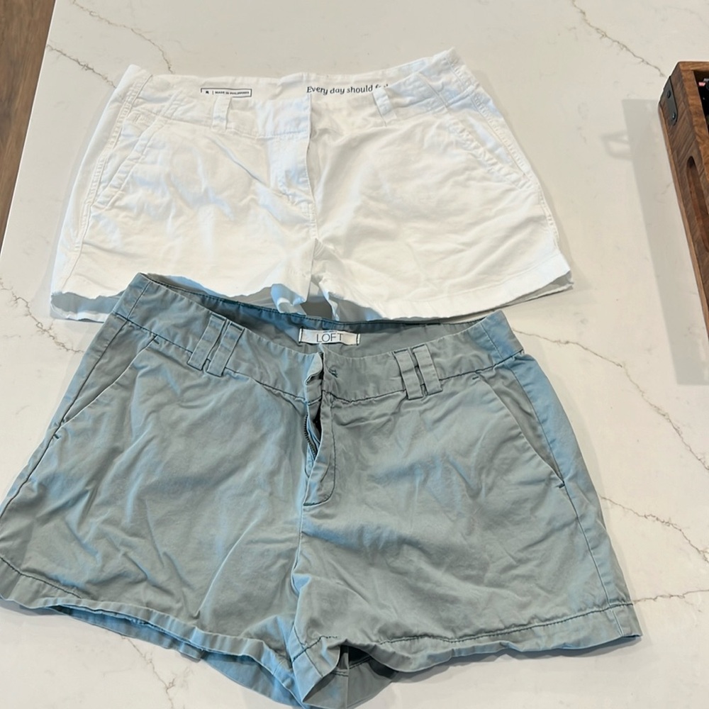 Vineyard vines and loft size 8 shorts priced to sell. Great condition.